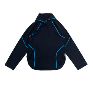 SAUL NASH - TOPS - SS24 - BLACK/ TURQUOISE